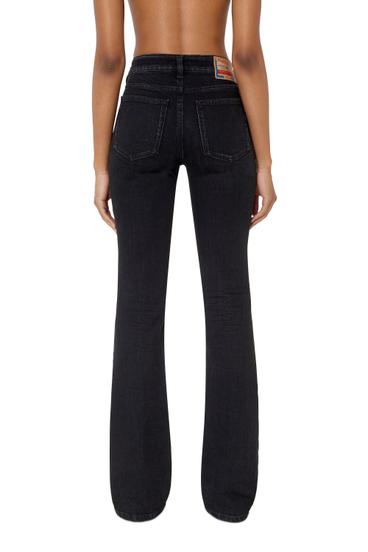 Diesel - 1969 D-EBBEY 09D48 Bootcut and Flare Jeans, Nero/Grigio scuro - Image 3