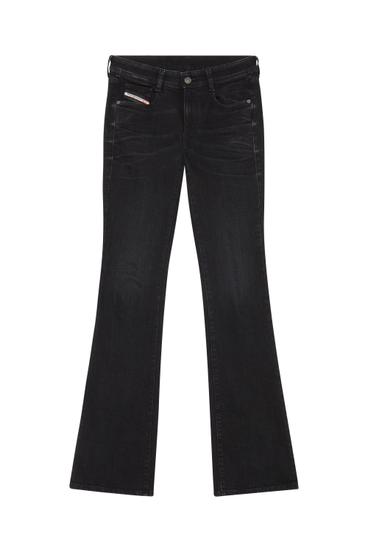 Diesel - 1969 D-EBBEY 09D48 Bootcut and Flare Jeans, Black/Dark grey - Image 3