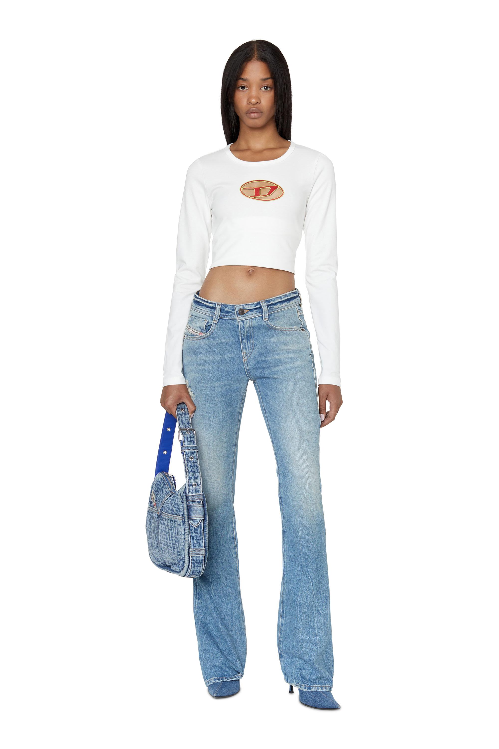 Diesel - 1969 D-EBBEY 09D98 Bootcut and Flare Jeans, Bleu Clair - Image 1
