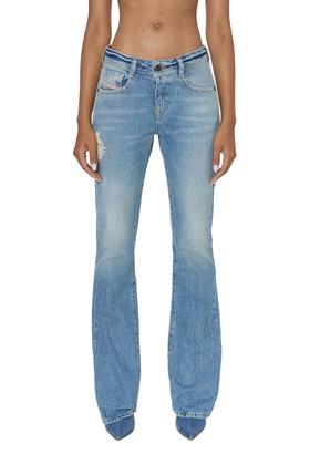 Diesel - 1969 D-EBBEY 09D98 Bootcut and Flare Jeans, Light Blue - Image 1