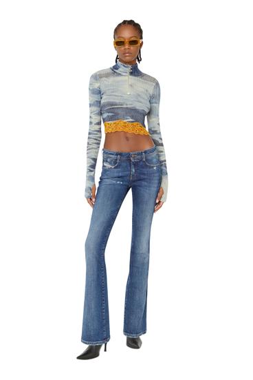 Diesel - 1969 D-EBBEY 09E45 Bootcut and Flare Jeans, Azul medio - Image 2