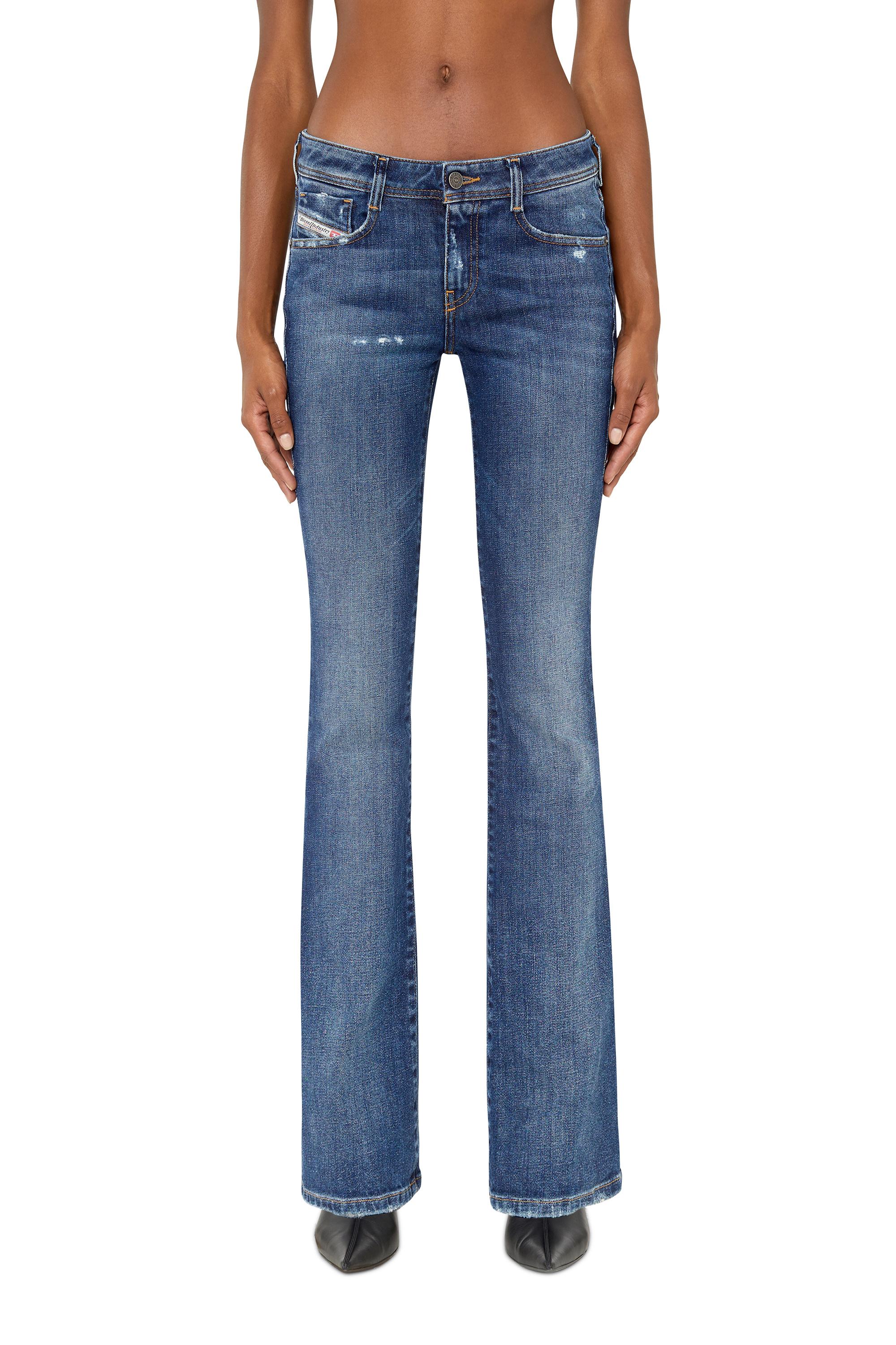 Diesel - 1969 D-EBBEY 09E45 Bootcut and Flare Jeans, Mittelblau - Image 3