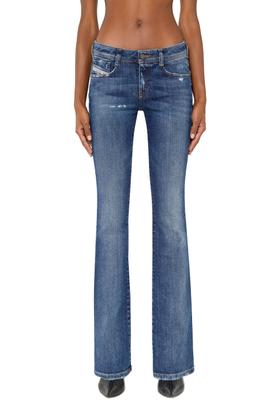 Diesel - 1969 D-EBBEY 09E45 Bootcut and Flare Jeans, Blu medio - Image 1