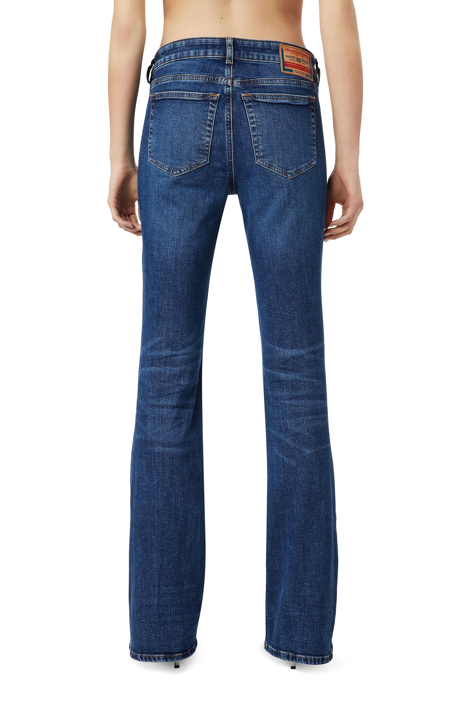 Diesel - 1969 D-EBBEY 0EIAF Bootcut and Flare Jeans, Mittelblau - Image 4