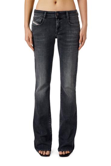 Diesel - 1969 D-EBBEY 0EIAG Bootcut and Flare Jeans, Black/Dark grey - Image 1