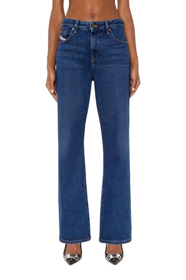 Diesel - 1999 007E6 Straight Jeans, Azul Oscuro - Image 1