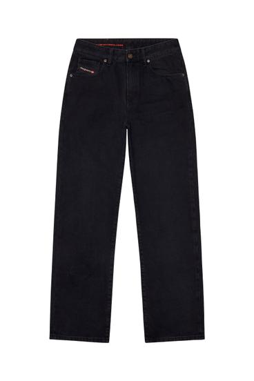 Diesel - 1999 Z09RL Straight Jeans, Negro/Gris oscuro - Image 1