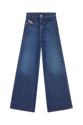 Diesel - 1978 09C03 Bootcut and Flare Jeans, Blu Scuro - Image 6