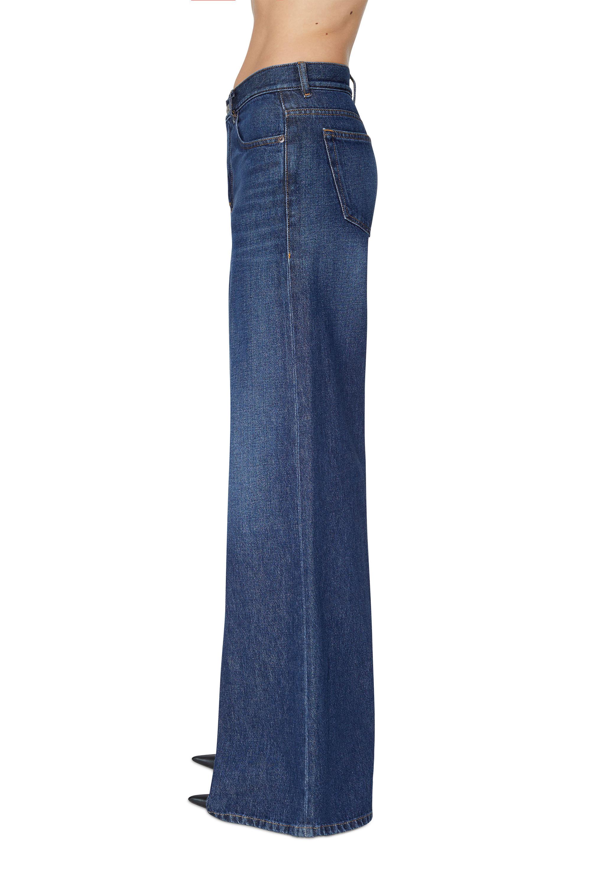 Diesel - 1978 09C03 Bootcut and Flare Jeans, Dark Blue - Image 5