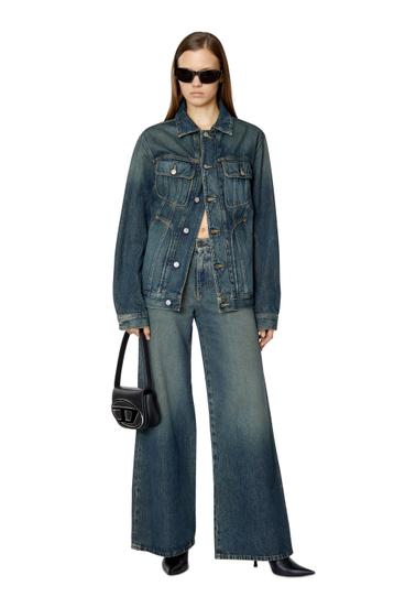Diesel - 1978 09C04 Bootcut and Flare Jeans, Azul Oscuro - Image 6