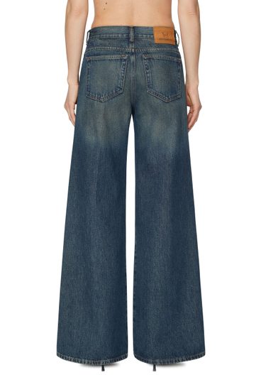 Diesel - 1978 09C04 Bootcut and Flare Jeans, Blu Scuro - Image 2