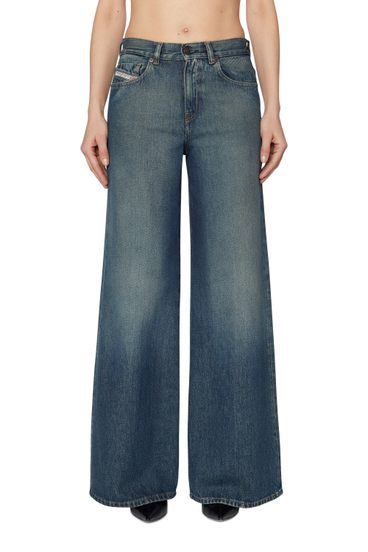 1978 09C04 Bootcut and Flare Jeans, Azul Oscuro - Vaqueros