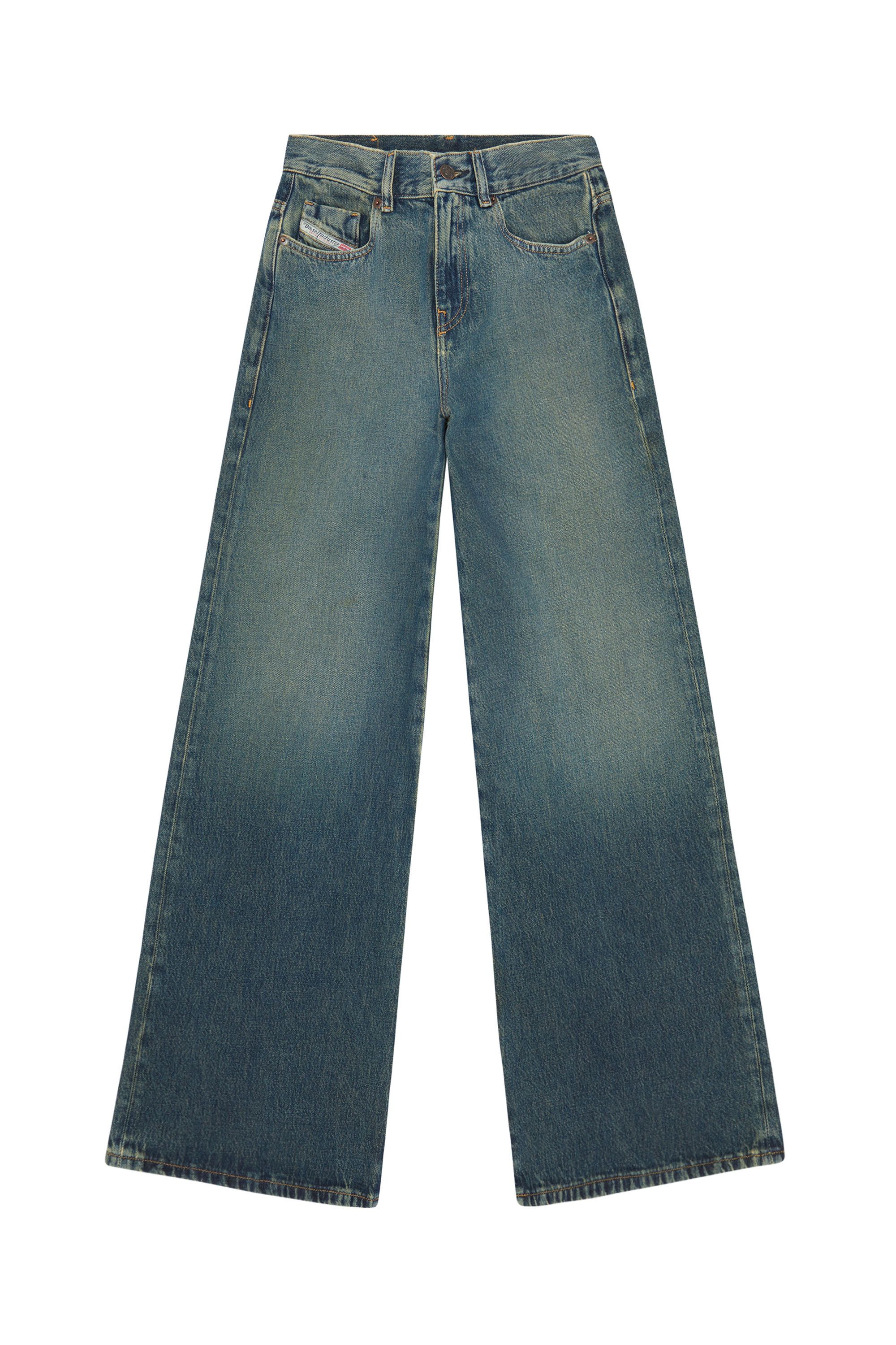 Diesel - 1978 09C04 Bootcut and Flare Jeans, Azul Oscuro - Image 2