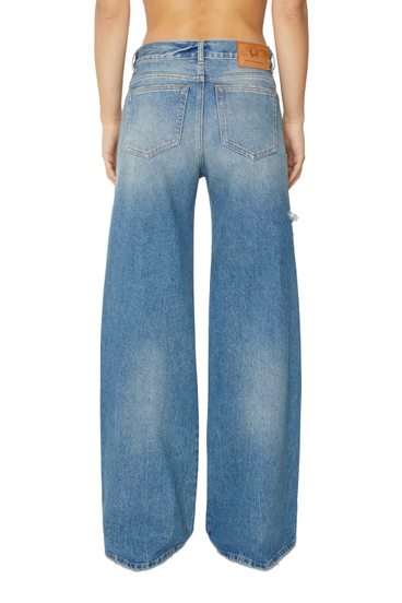 Diesel - 1978 09D97 Bootcut and Flare Jeans, Bleu Clair - Image 4