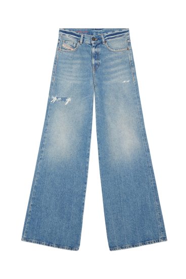 Diesel - 1978 09D97 Bootcut and Flare Jeans, Azul Claro - Image 6