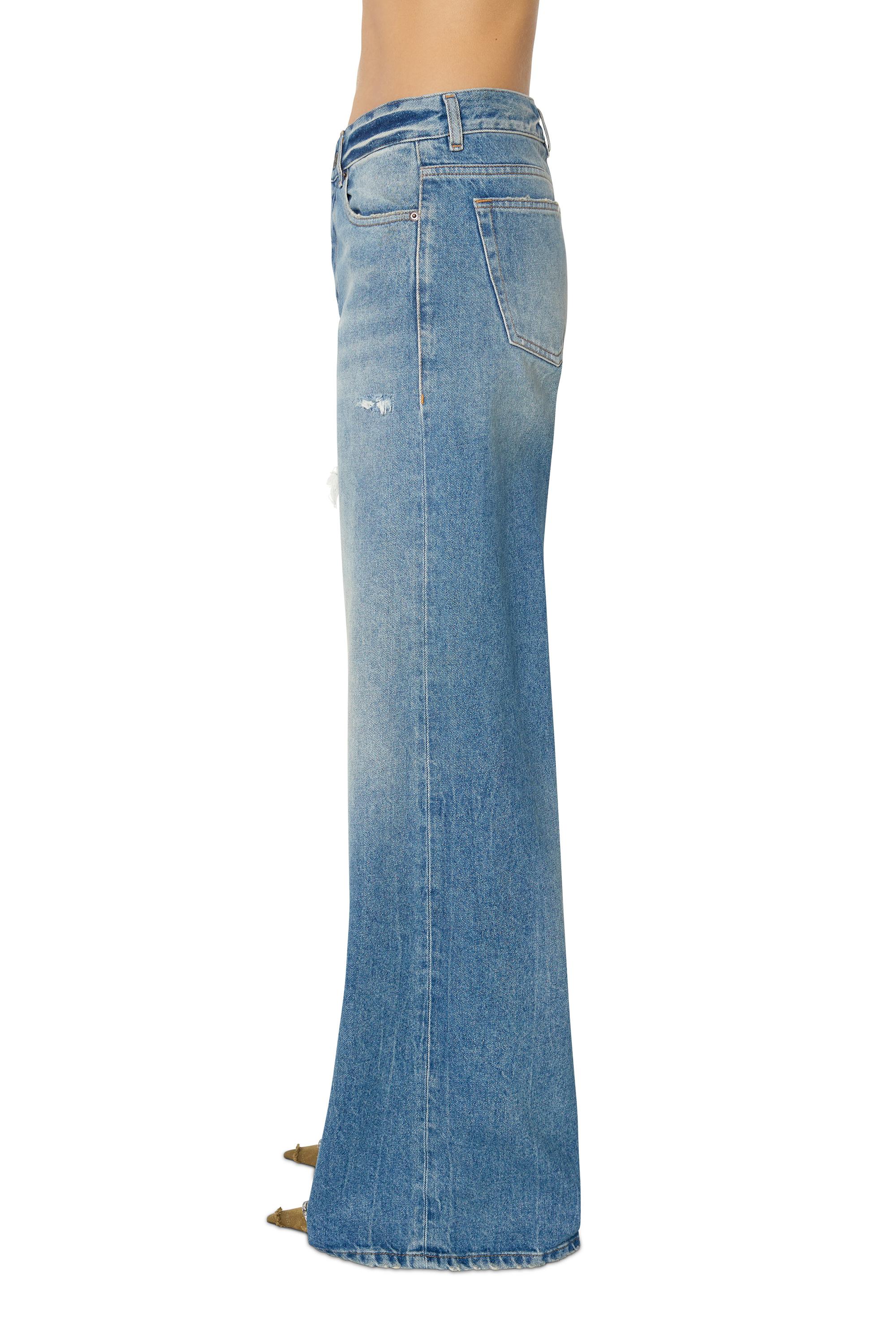Diesel - 1978 09D97 Bootcut and Flare Jeans, Bleu Clair - Image 5
