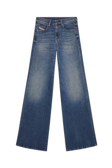 Diesel - 1978 09E66 Bootcut and Flare Jeans, Azul Oscuro - Image 6