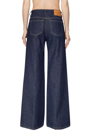 Diesel - 1978 Z9C02 Bootcut and Flare Jeans, Blu Scuro - Image 3