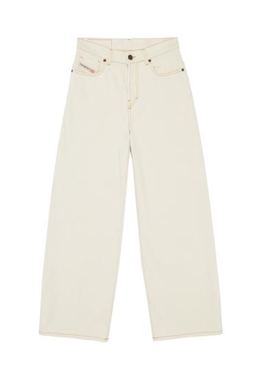 Diesel - 2000 09B94 Bootcut and Flare Jeans, Bianco - Image 1
