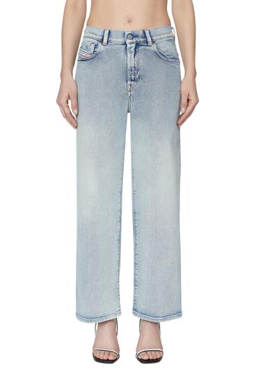 Diesel - 2000 09C08 Bootcut and Flare Jeans, Blu Chiaro - Image 2