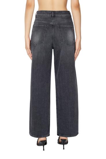 Diesel - 2000 09E35 Bootcut and Flare Jeans, Black/Dark grey - Image 2