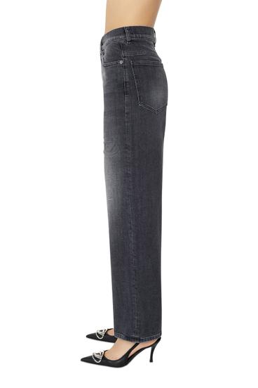 Diesel - 2000 09E35 Bootcut and Flare Jeans, Black/Dark grey - Image 4