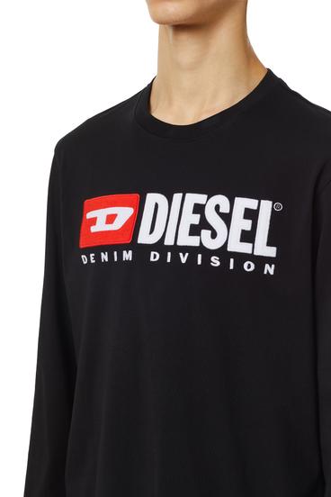 Diesel - T-JUST-LS-DIV, Black - Image 3