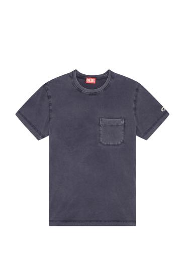 Diesel - T-WORKY-DOV-PE, Azul Oscuro - Image 1