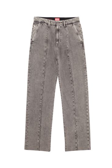 D-Chino-Work 0IEAA Straight Jeans, Gris Clair - Jeans