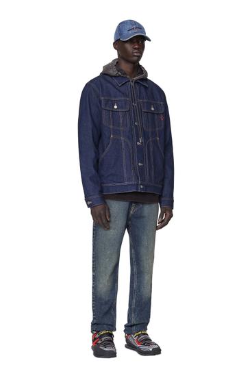 Diesel - 2021 09B91 Bootcut Jeans, Azul Oscuro - Image 6