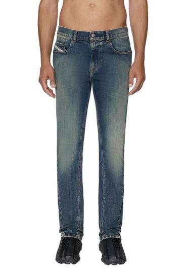 Diesel - 2021 09B91 Bootcut Jeans, Azul Oscuro - Image 2