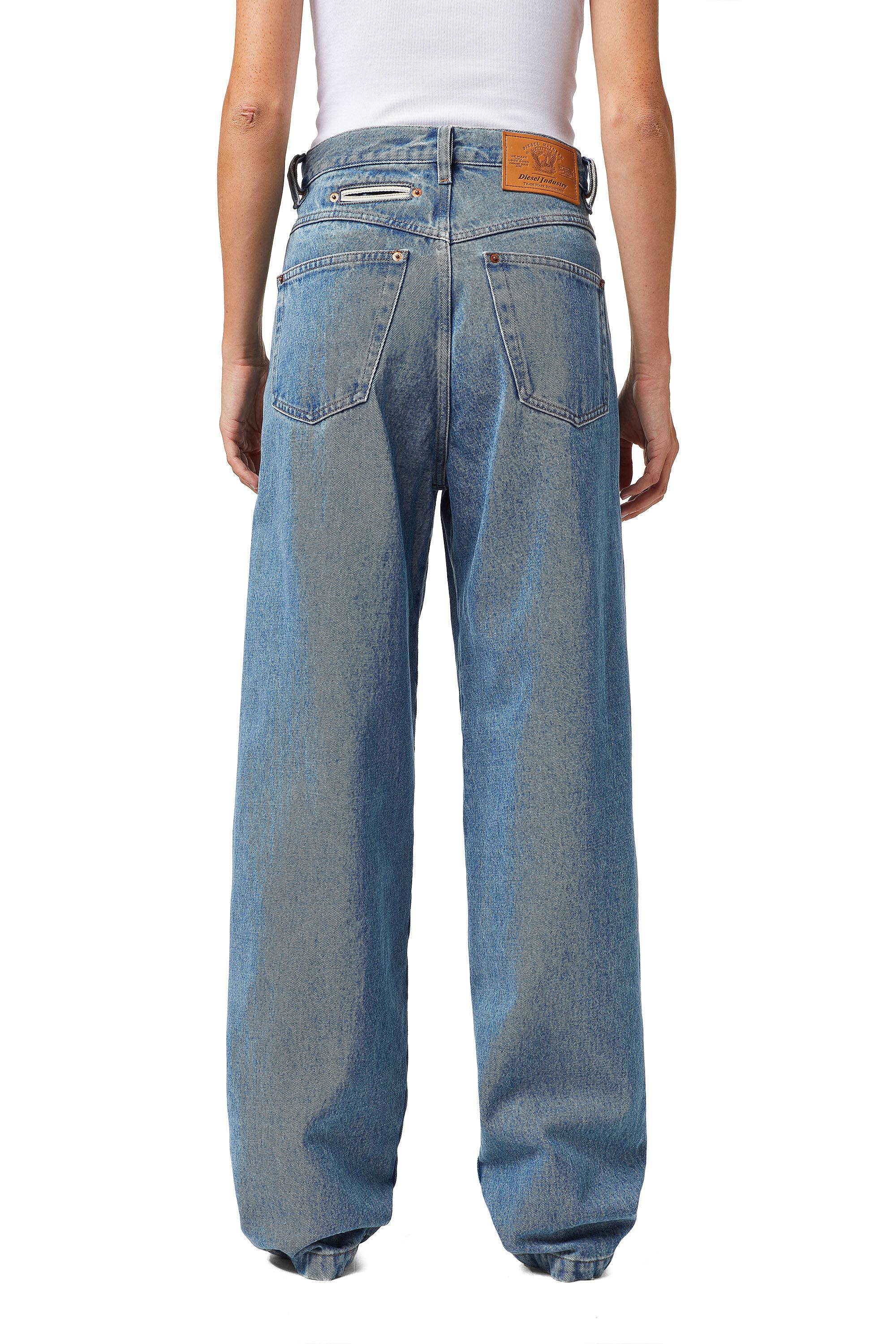 Diesel - DXD-2P1 0EHAP Straight Jeans, Azul medio - Image 4