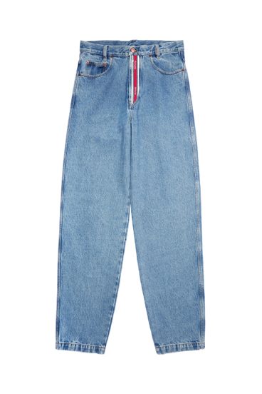 Diesel - DXD-2P1 0EHAP Straight Jeans, Blu medio - Image 6