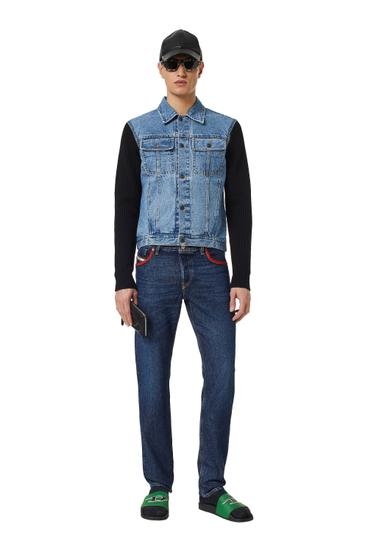 Diesel - 1995 09C88 Straight Jeans, Azul Oscuro - Image 5