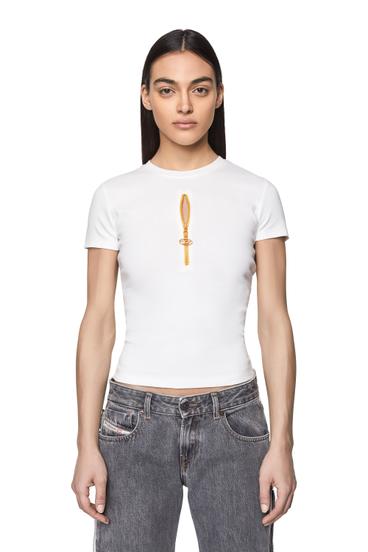 Diesel - T-VAZY, White/Yellow - Image 1