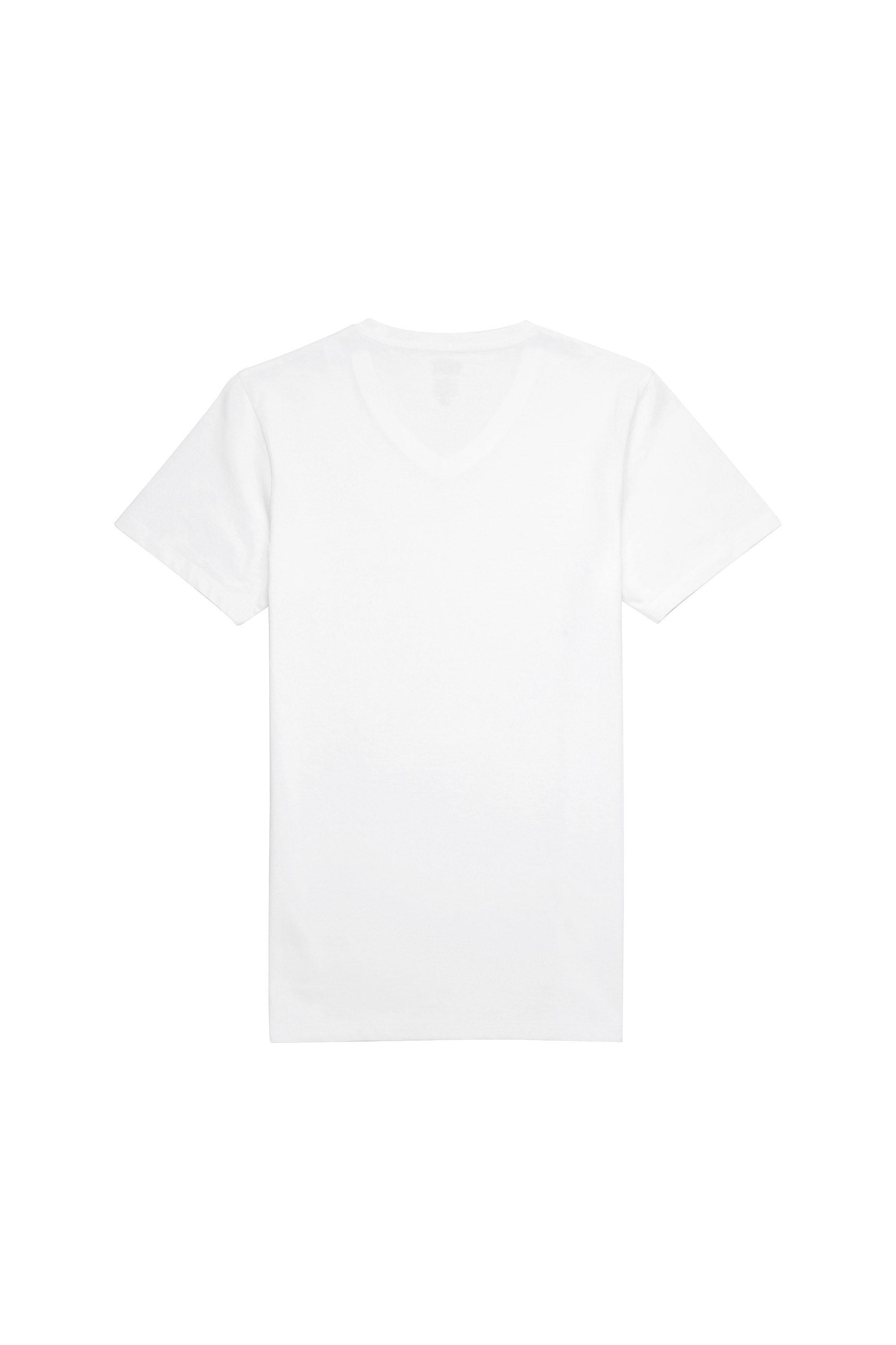UMTEE-MICHAEL-TUBE-T Man: V-neck T-shirts with logo print | Diesel