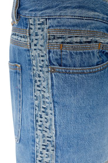 Diesel - D-Mand 09E41 Straight Jeans, Blu medio - Image 4