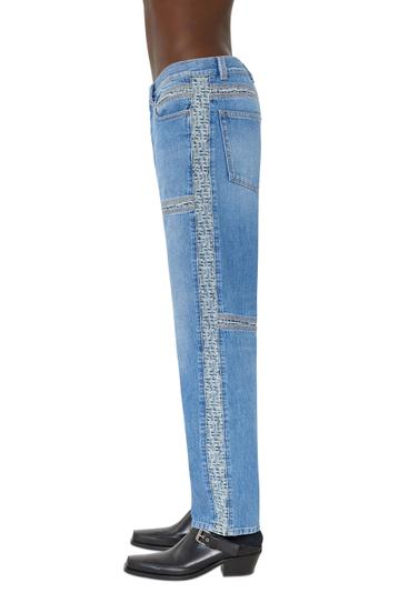 Diesel - D-Mand 09E41 Straight Jeans, Blu medio - Image 5