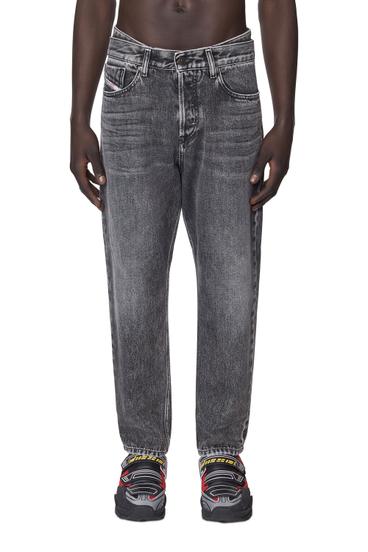 Diesel - 2005 D-FINING 007C6 Tapered Jeans, Negro/Gris oscuro - Image 1