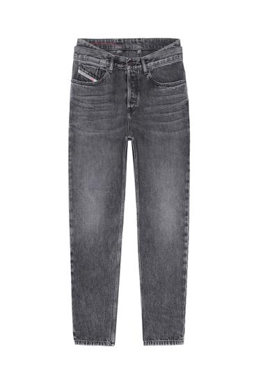 Diesel - 2005 D-FINING 007C6 Tapered Jeans, Negro/Gris oscuro - Image 6