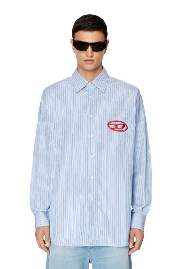 Diesel - S-DOUBLY-STRIPE-NW, Light Blue - Image 1