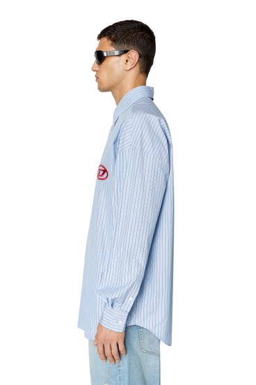 Diesel - S-DOUBLY-STRIPE-NW, Light Blue - Image 6