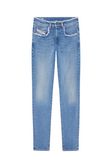 Diesel - 2019 D-STRUKT 09E19 Slim Jeans, Bleu moyen - Image 5