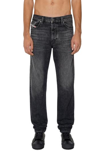 Diesel - 1995 007G9 Straight Jeans, Negro/Gris oscuro - Image 1
