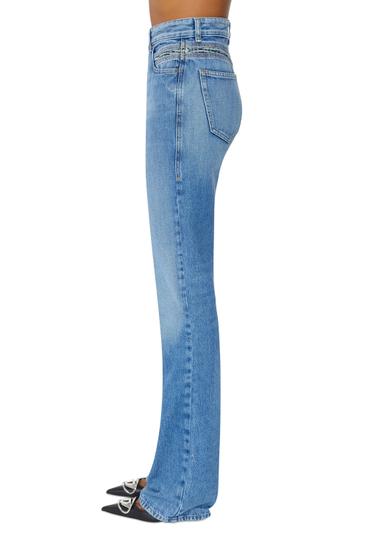 Diesel - D-Escription 09E41 Bootcut and Flare Jeans, Bleu moyen - Image 4