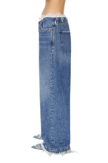 Diesel - D-Sire 007I2 Straight Jeans, Blu Scuro - Image 6
