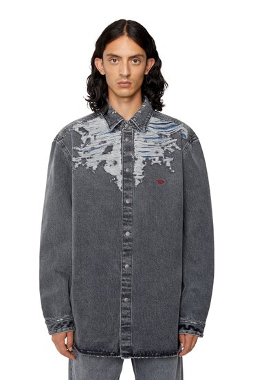 Diesel - D-SIMPLY-OVER-FSB, Gris - Image 2