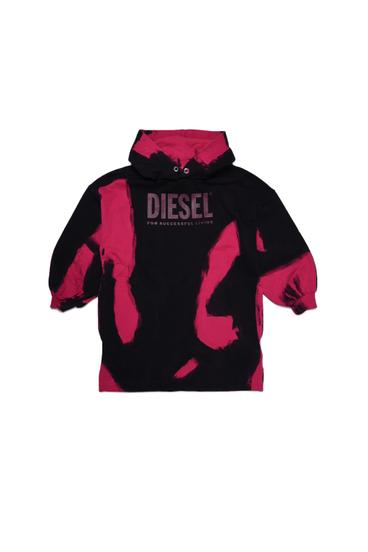 Diesel - DSHAT&D HOOD, Noir/Rose - Image 1
