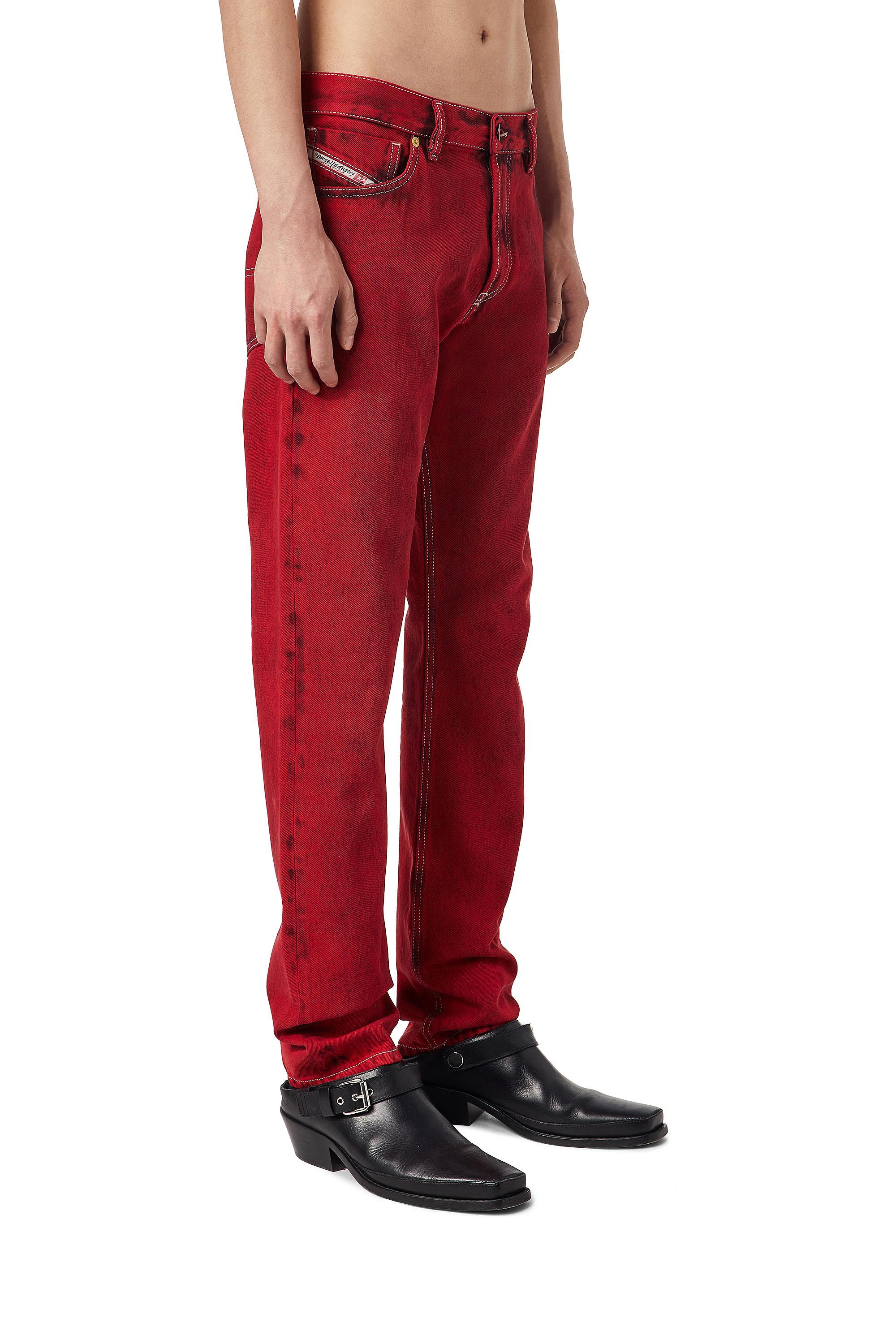 Diesel - 1995 09D35 Straight Jeans, Red - Image 5