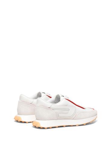 Diesel - S-RACER LC W SNEAKERS, White/Yellow - Image 3